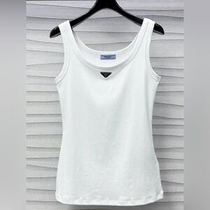 ✅✅✅Prada  Women's White Tank Top